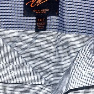 Men's Blue Checkered Shirt